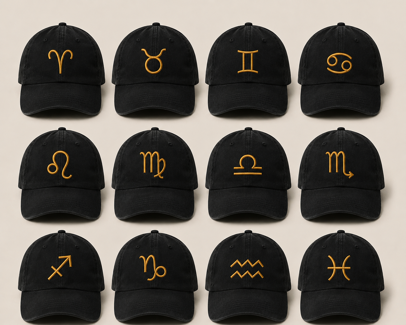 Simple Horoscope Dad Caps