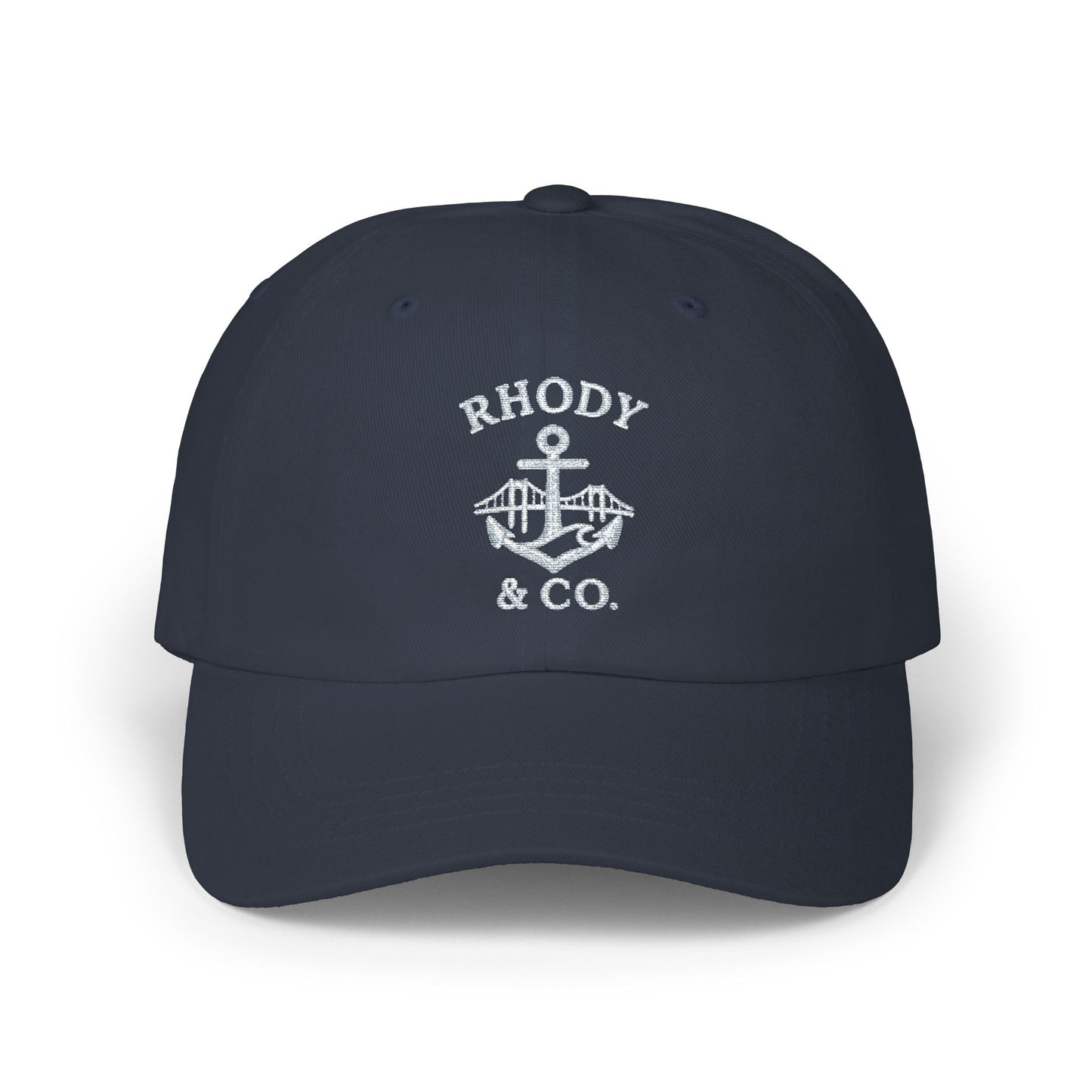 Rhody and Co. Classic Cap – Navy & Light Blue