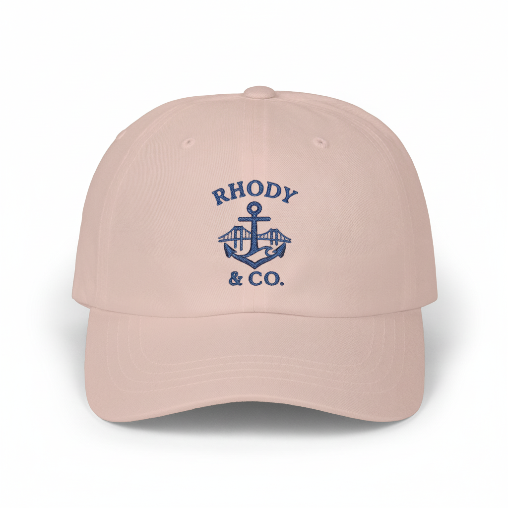 Rhody and Co. Classic Cap – Pink & Navy