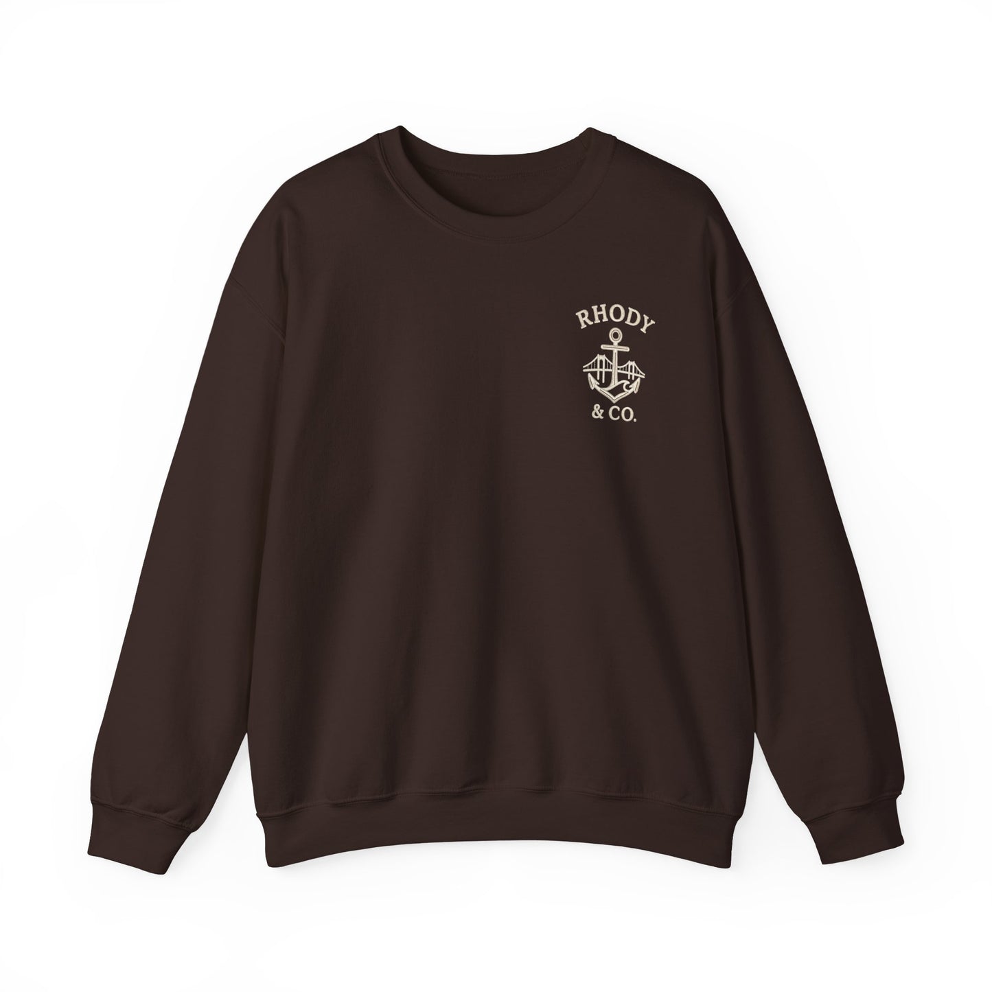 Rhody and Co. Crewneck - Brown and Beige