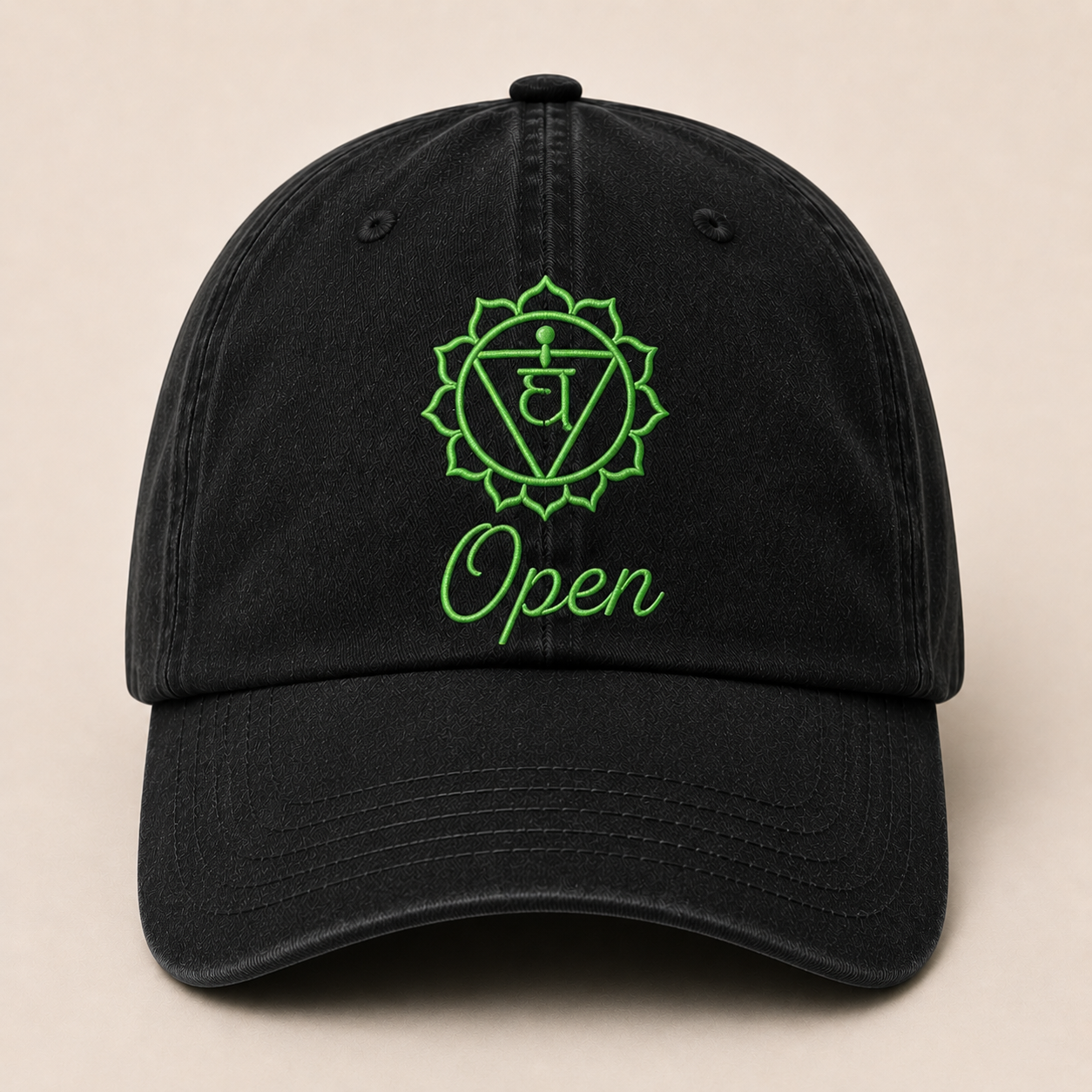 Chakra Dad Cap | Spiritual Embroidered Energy Collection Hats