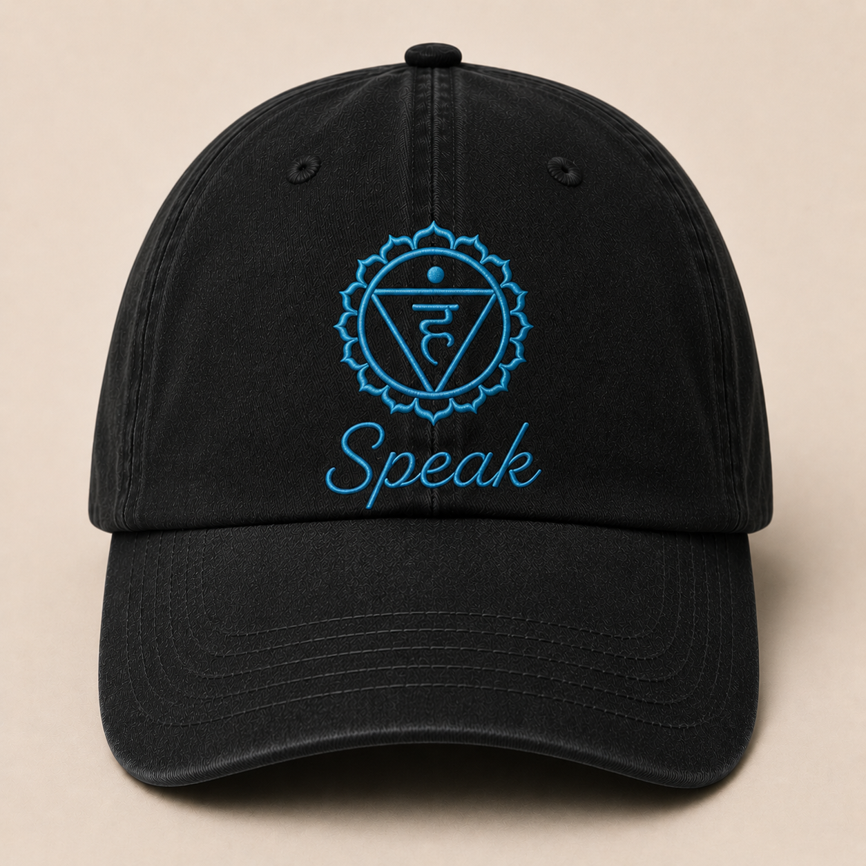 Chakra Dad Cap | Spiritual Embroidered Energy Collection Hats