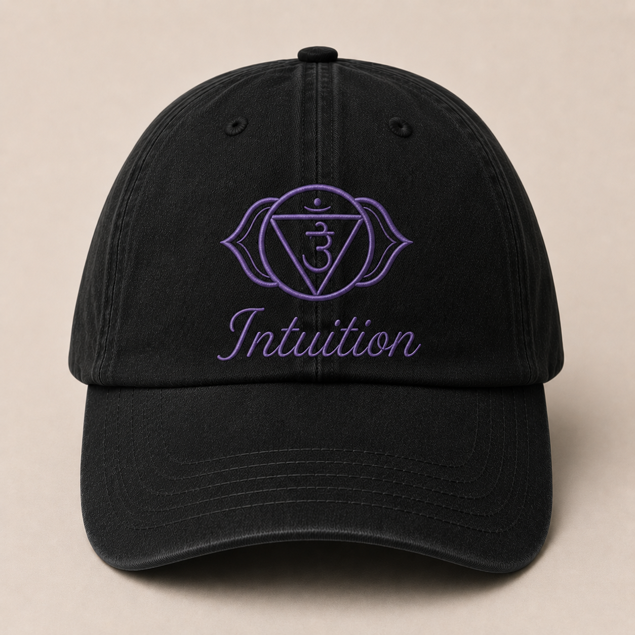 Chakra Dad Cap | Spiritual Embroidered Energy Collection Hats