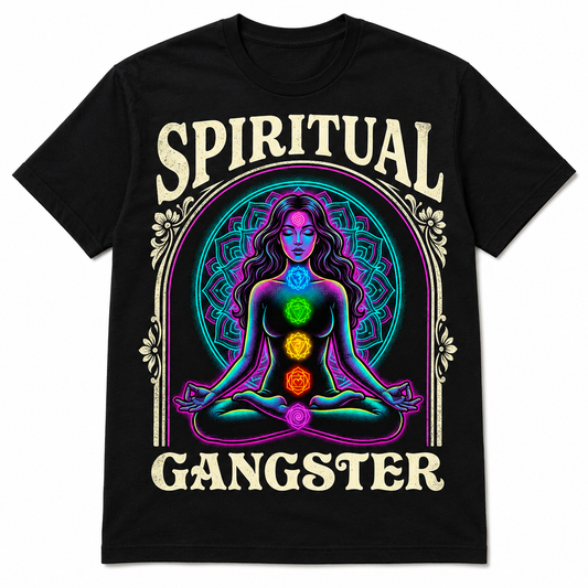 Spiritual Gangster Chakra Goddess Tee